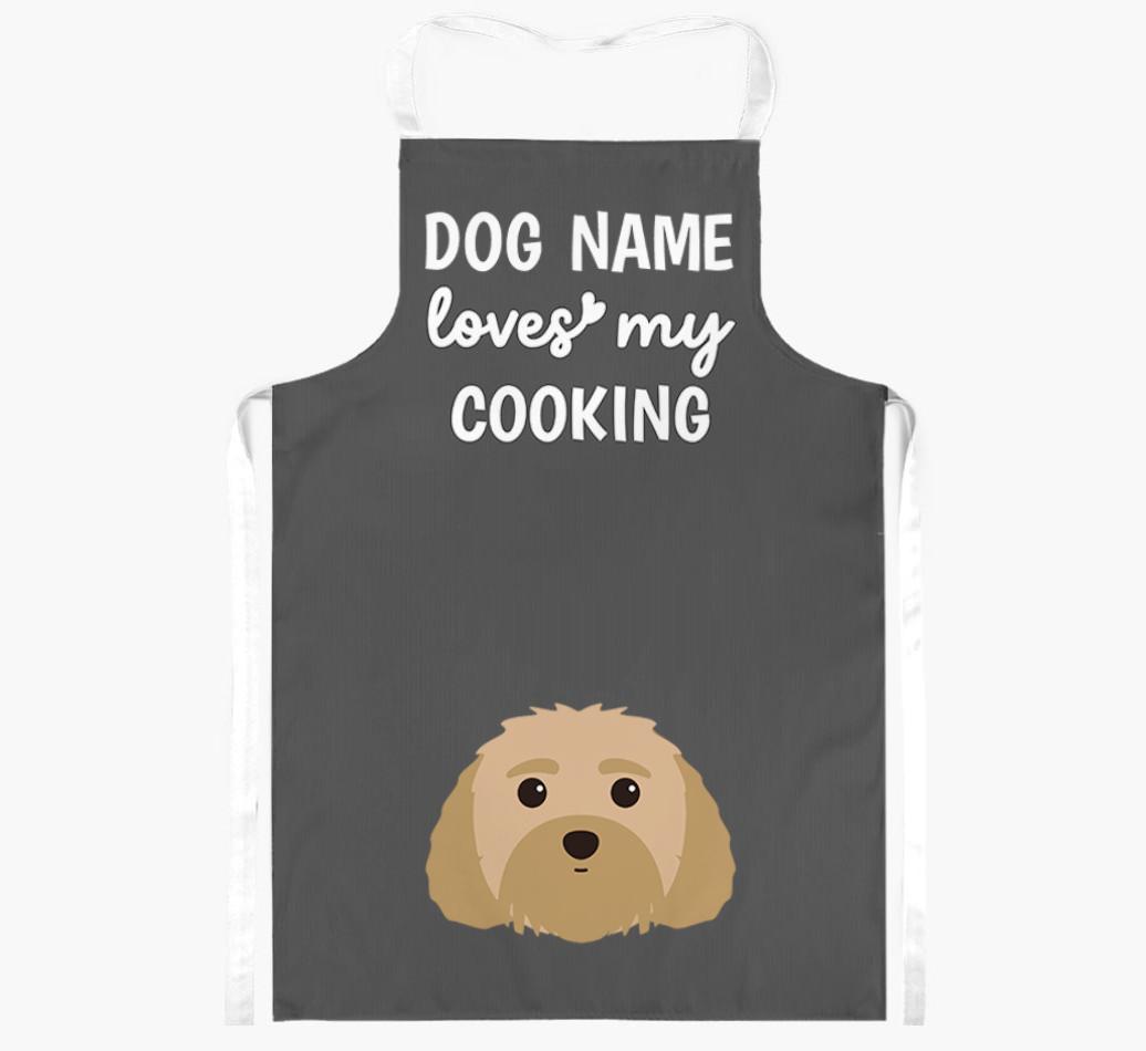 Loves My Cooking: Personalised {breedFullName} Apron