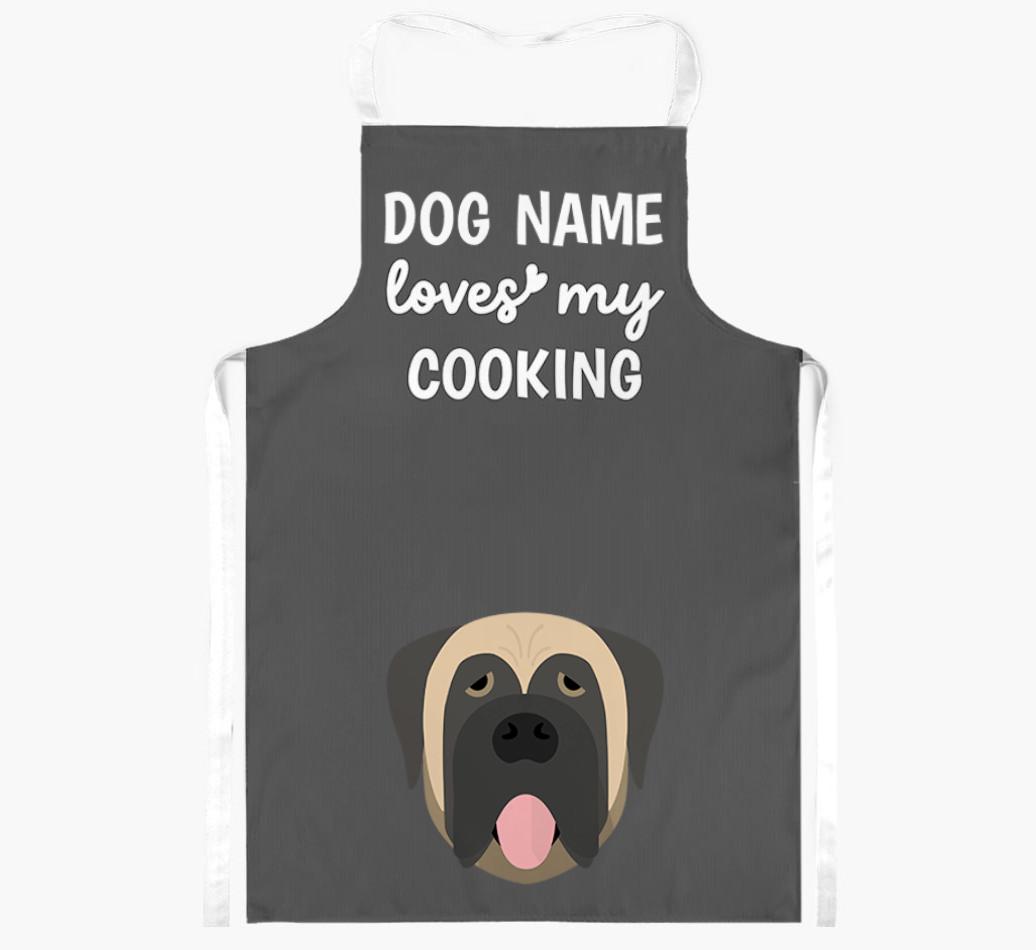 Loves My Cooking: Personalised {breedFullName} Apron
