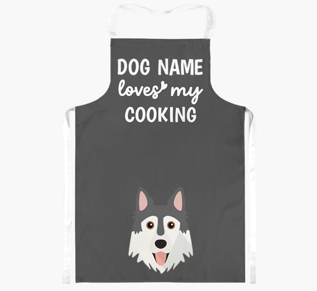 Loves My Cooking: Personalised {breedFullName} Apron