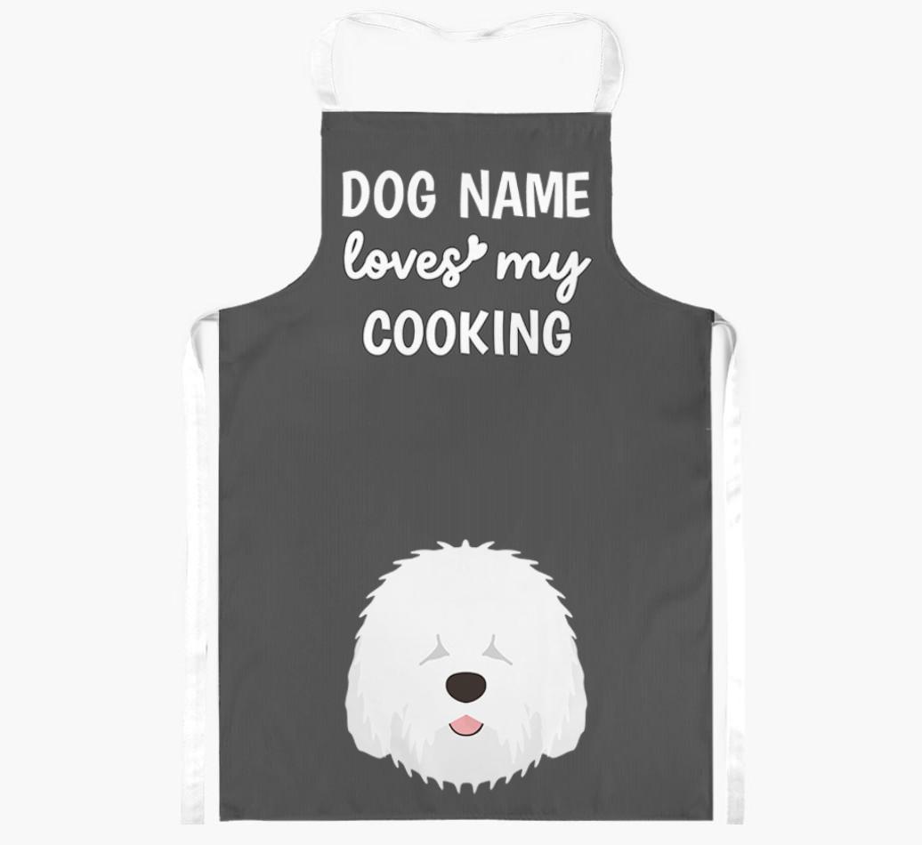 Loves My Cooking: Personalised {breedFullName} Apron