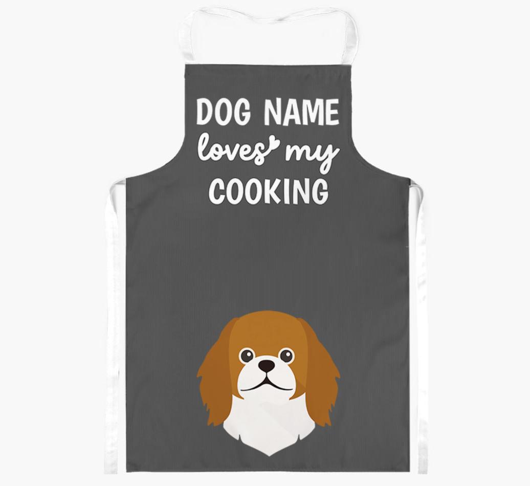 Loves My Cooking: Personalised {breedFullName} Apron