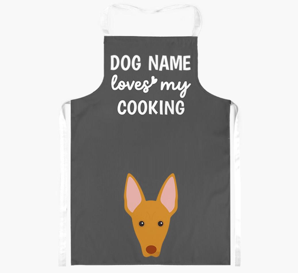 Loves My Cooking: Personalised {breedFullName} Apron