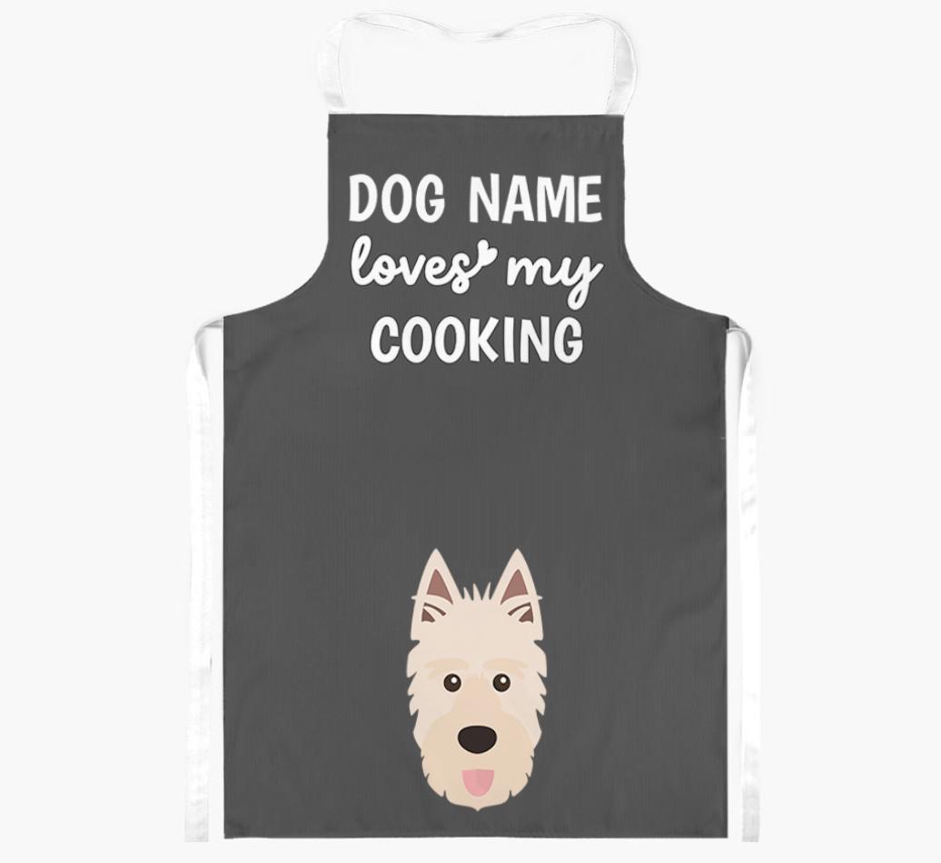 Loves My Cooking: Personalised {breedFullName} Apron
