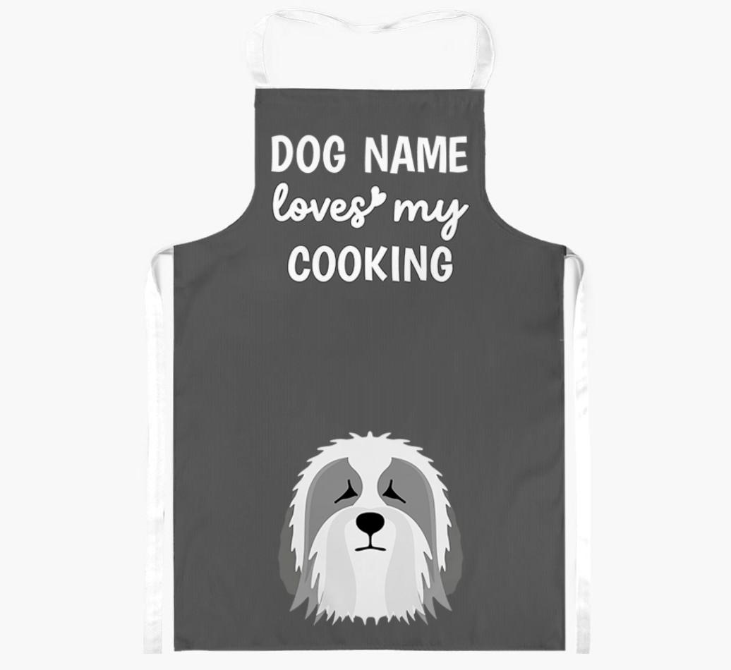 Loves My Cooking: Personalised {breedFullName} Apron