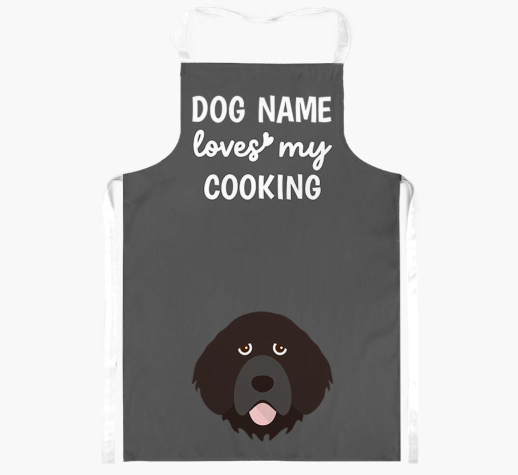 Loves My Cooking: Personalised {breedFullName} Apron