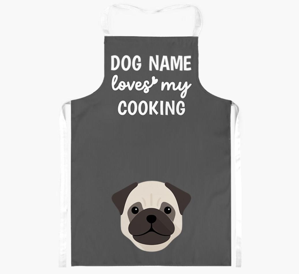 Loves My Cooking: Personalised {breedFullName} Apron