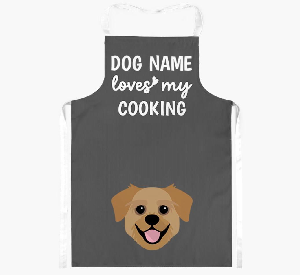 Loves My Cooking: Personalised {breedFullName} Apron