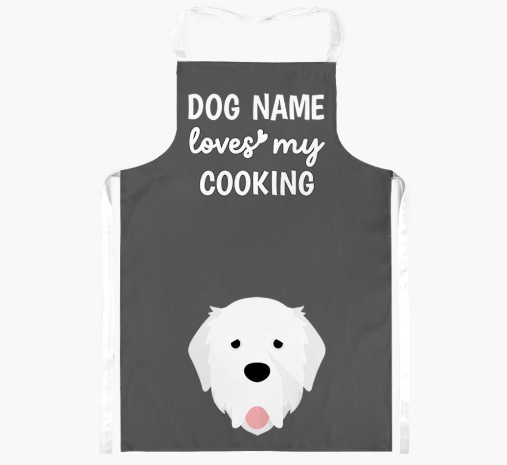 Loves My Cooking: Personalised {breedFullName} Apron