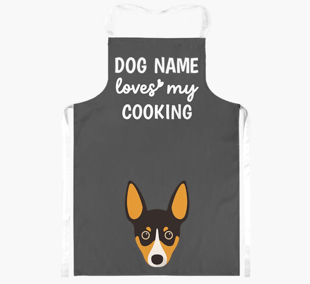 Loves My Cooking: Personalised {breedFullName} Apron