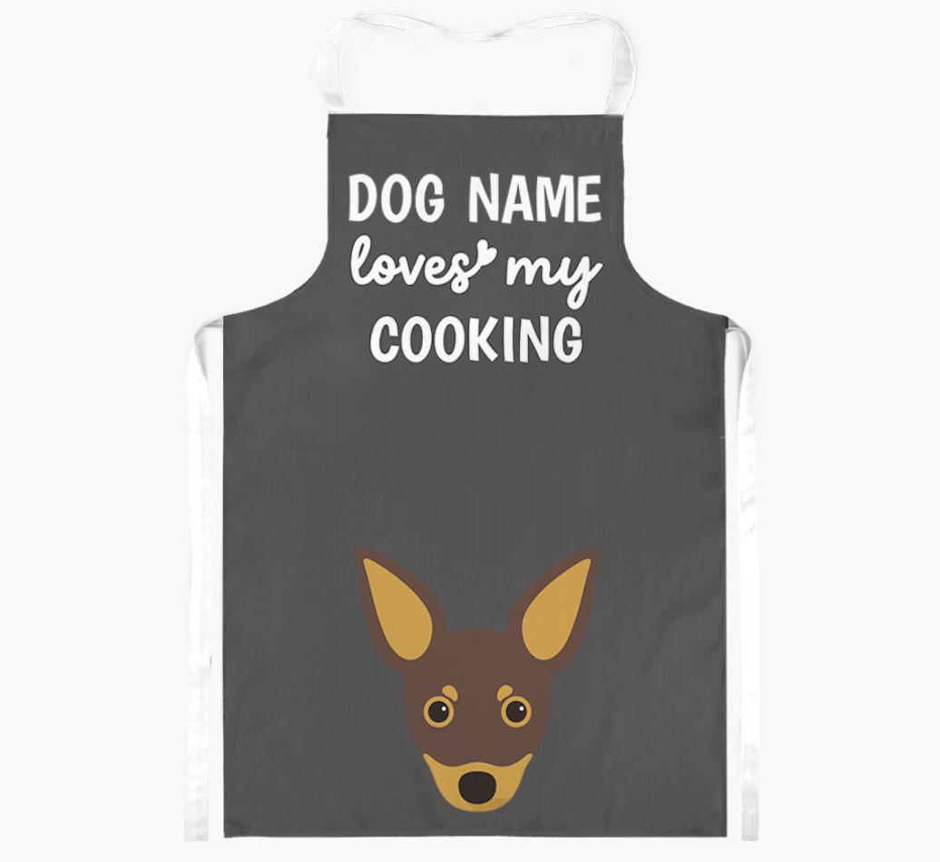 Loves My Cooking: Personalised {breedFullName} Apron
