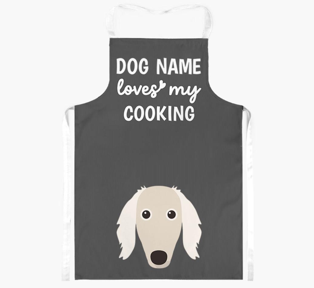 Loves My Cooking: Personalised {breedFullName} Apron
