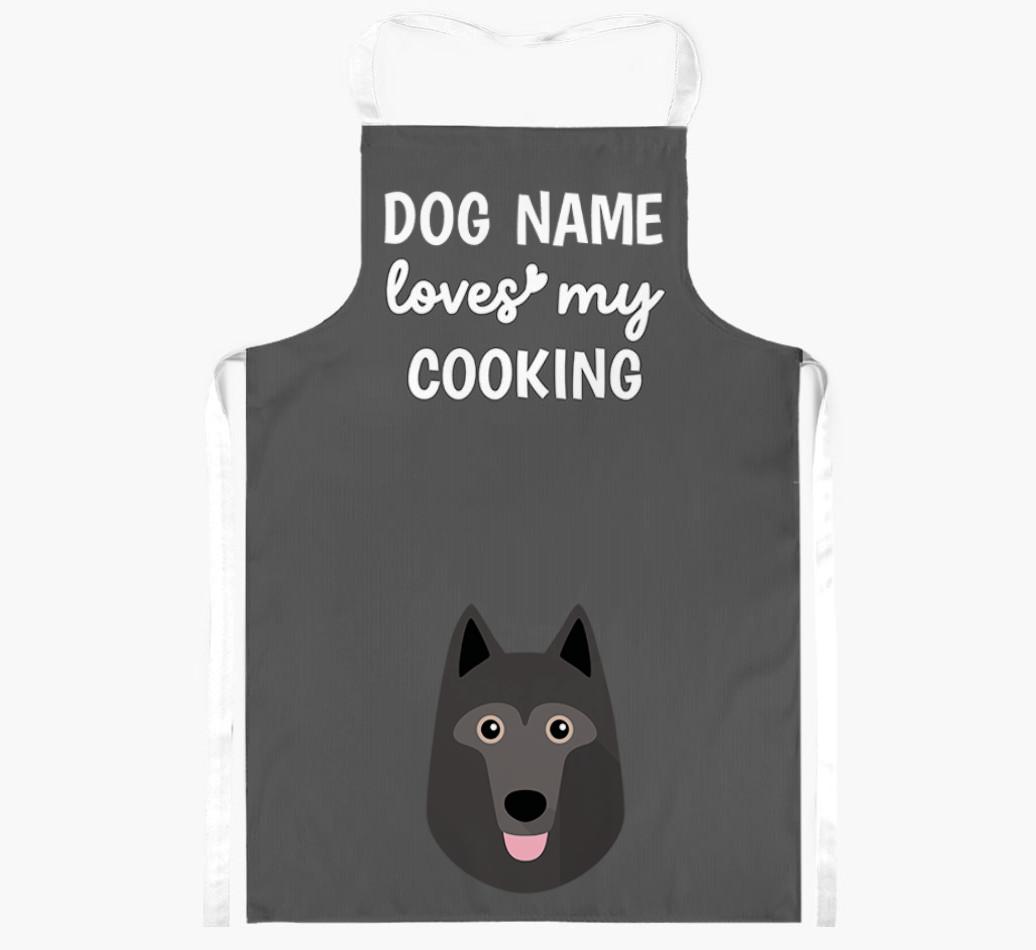 Loves My Cooking: Personalised {breedFullName} Apron