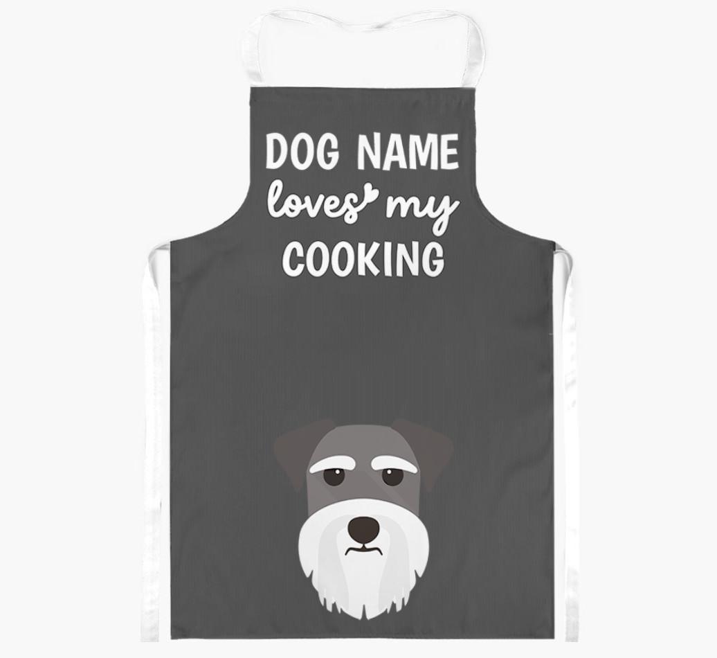 Loves My Cooking: Personalised {breedFullName} Apron