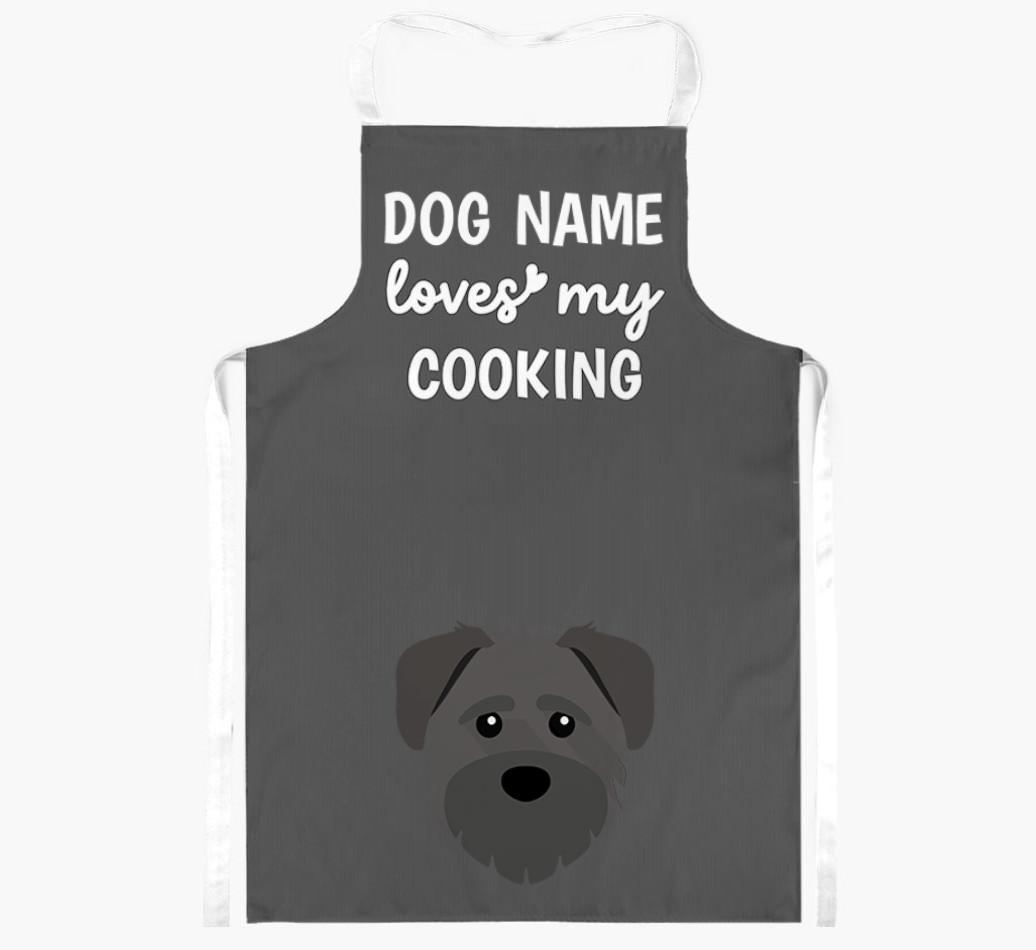 Loves My Cooking: Personalised {breedFullName} Apron