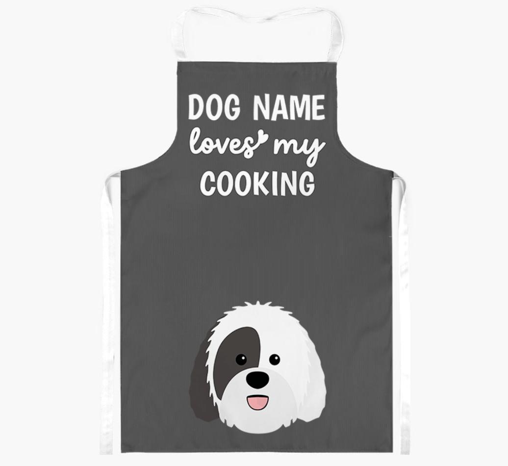 Loves My Cooking: Personalised {breedFullName} Apron