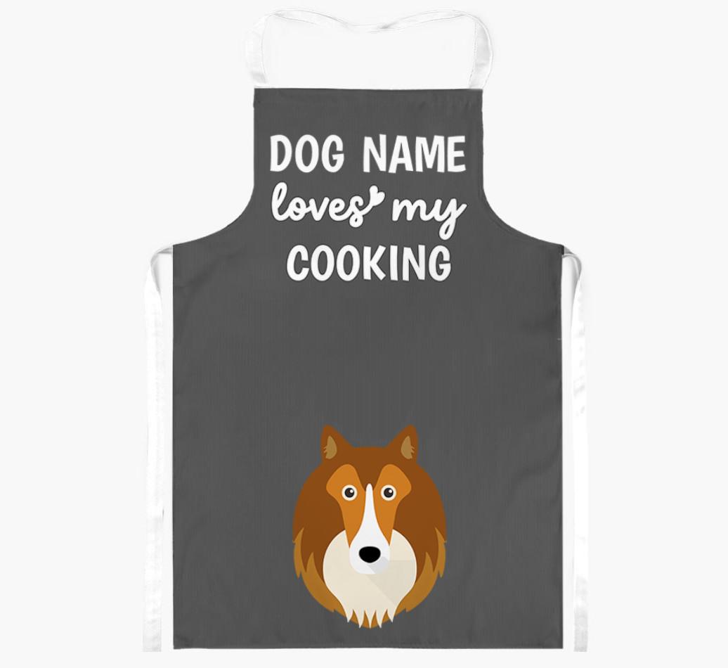 Loves My Cooking: Personalised {breedFullName} Apron