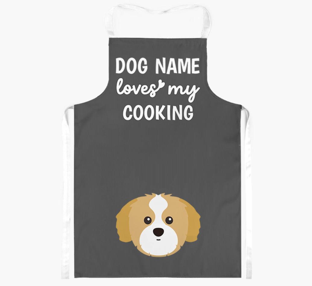 Loves My Cooking: Personalised {breedFullName} Apron