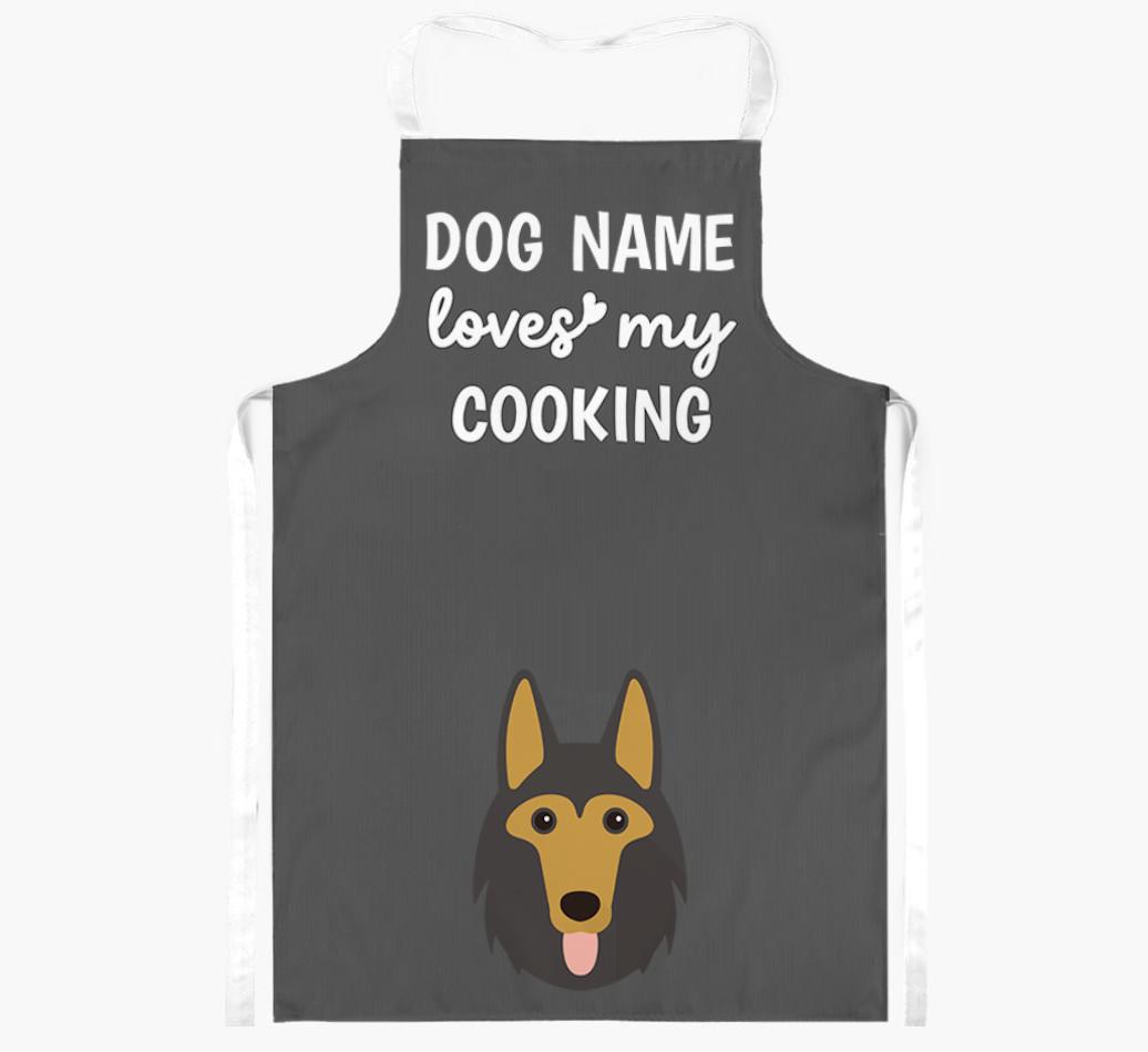 Loves My Cooking: Personalised {breedFullName} Apron