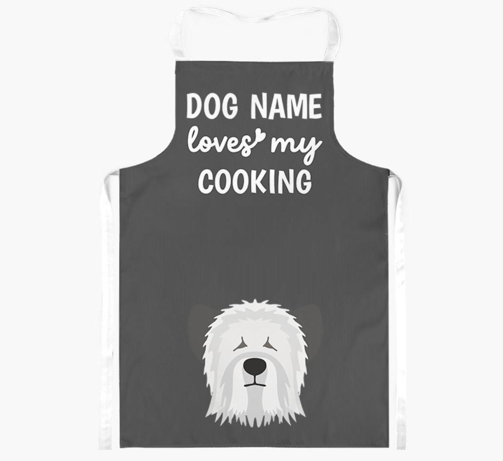 Loves My Cooking: Personalised {breedFullName} Apron