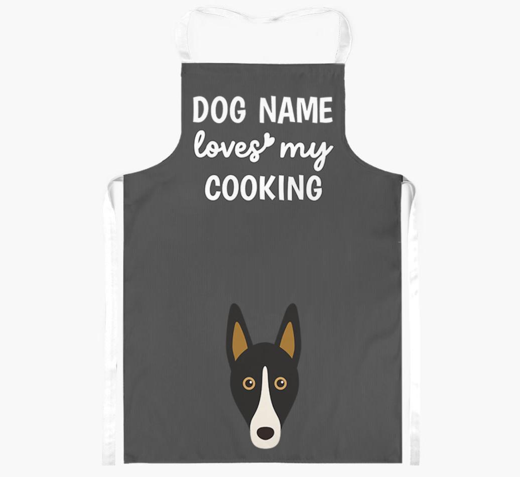 Loves My Cooking: Personalised {breedFullName} Apron