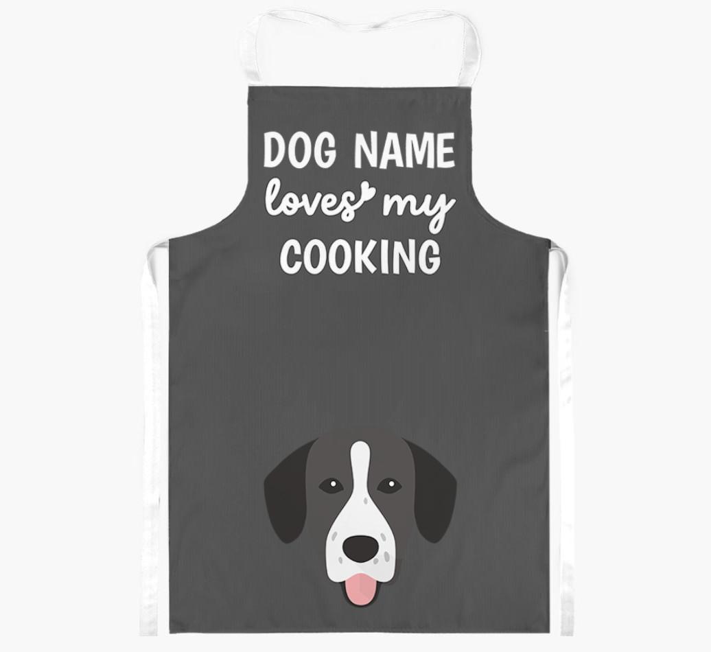 Loves My Cooking: Personalised {breedFullName} Apron