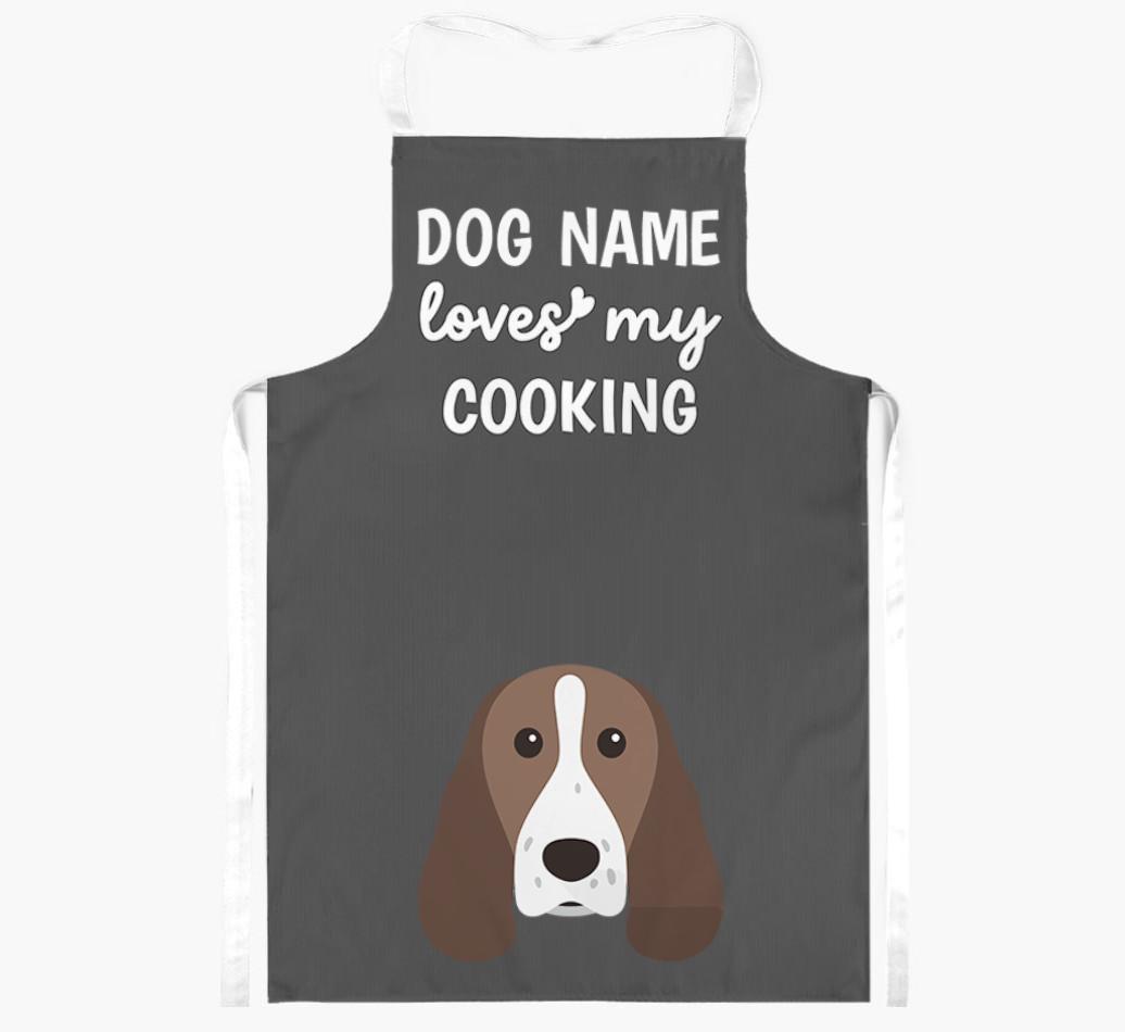 Loves My Cooking: Personalised {breedFullName} Apron