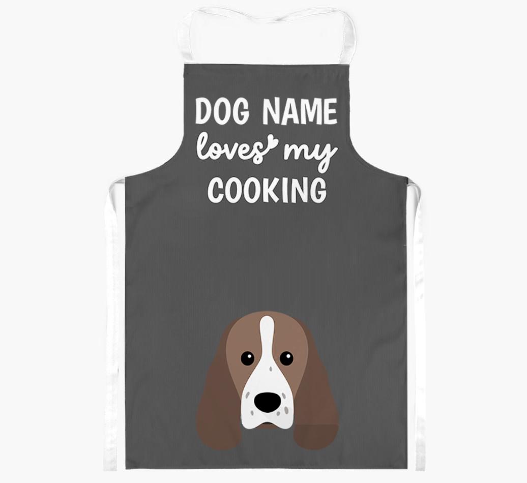 Loves My Cooking: Personalised {breedFullName} Apron