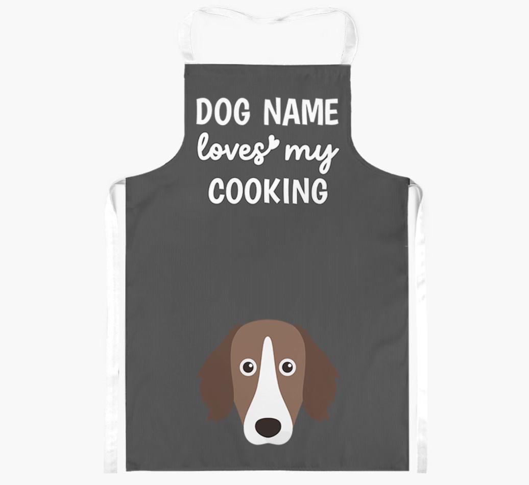 Loves My Cooking: Personalised {breedFullName} Apron
