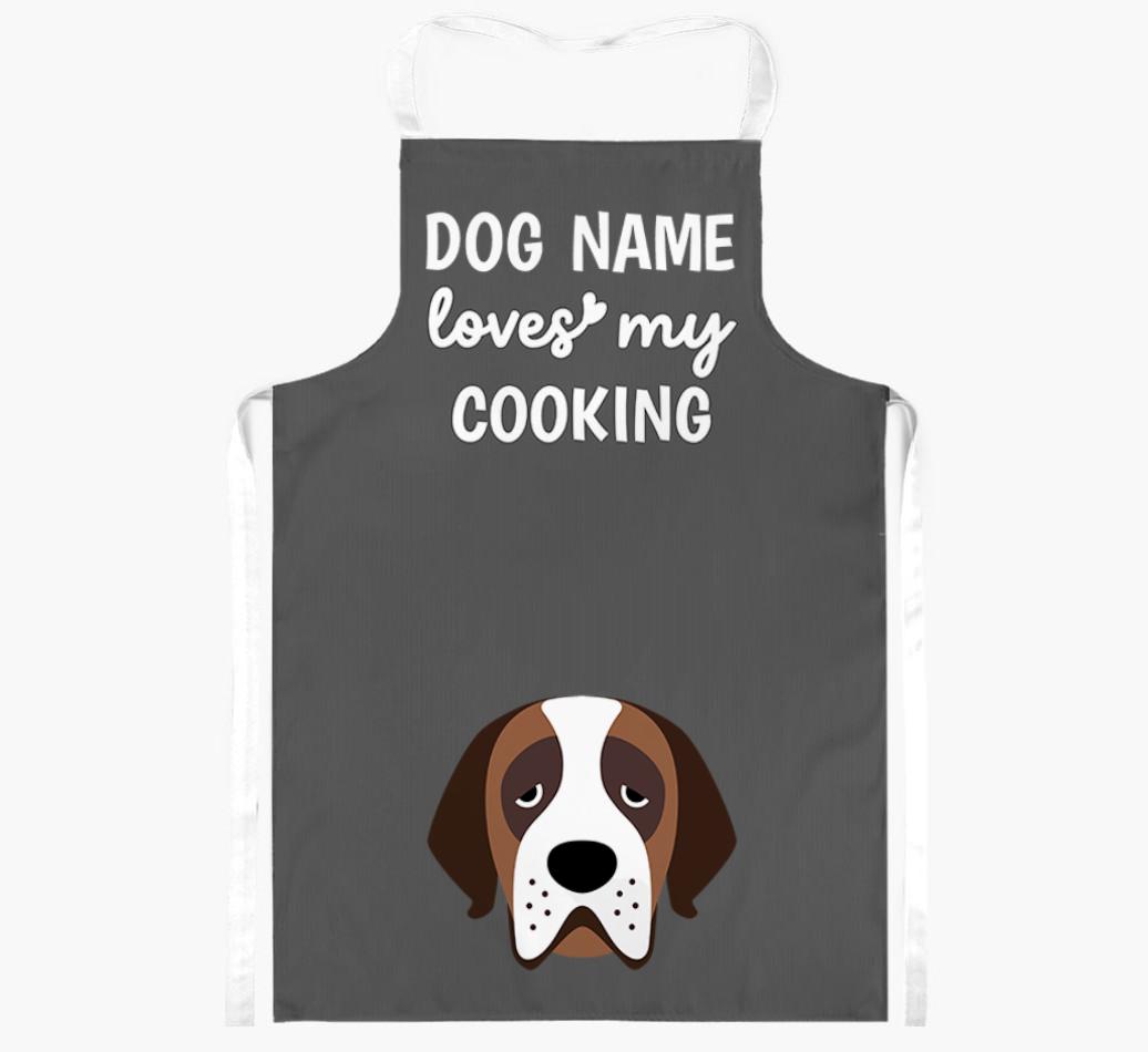 Loves My Cooking: Personalised {breedFullName} Apron