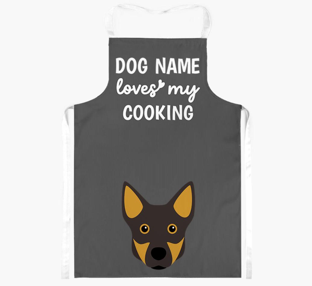 Loves My Cooking: Personalised {breedFullName} Apron