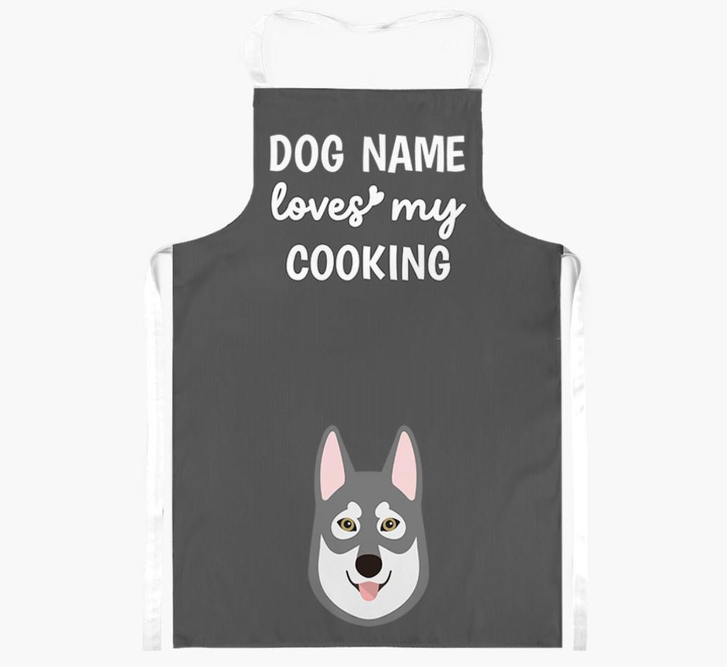 Loves My Cooking: Personalised {breedFullName} Apron