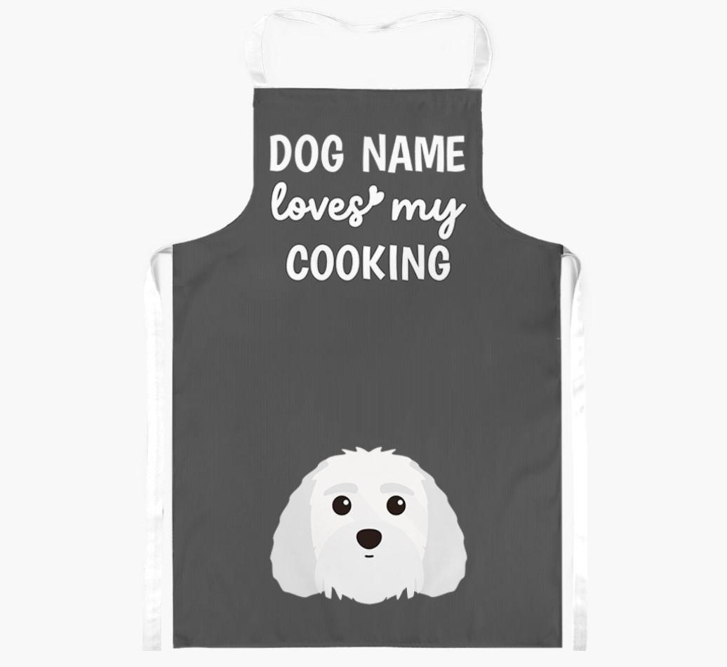 Loves My Cooking: Personalised {breedFullName} Apron