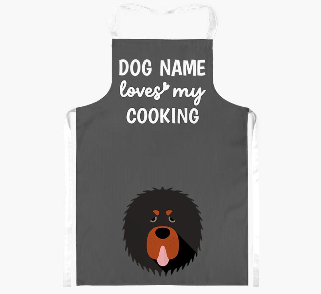 Loves My Cooking: Personalised {breedFullName} Apron
