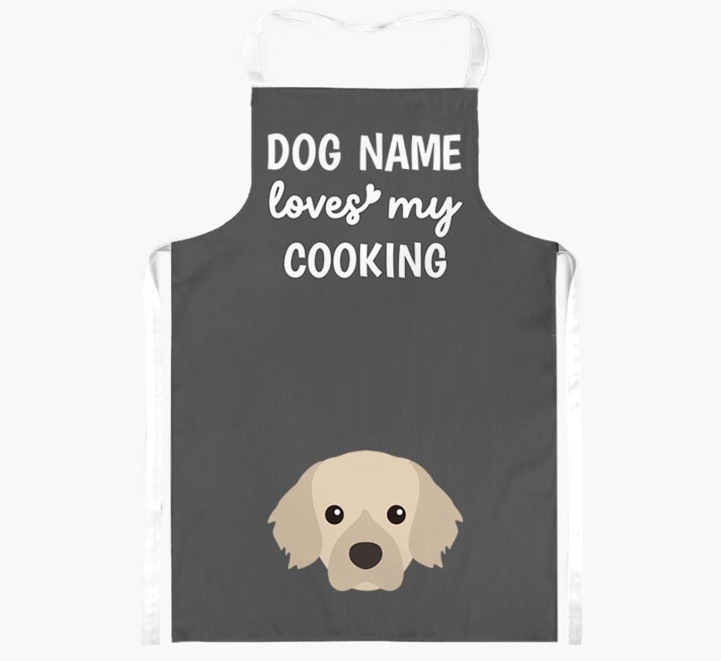 Loves My Cooking: Personalised {breedFullName} Apron
