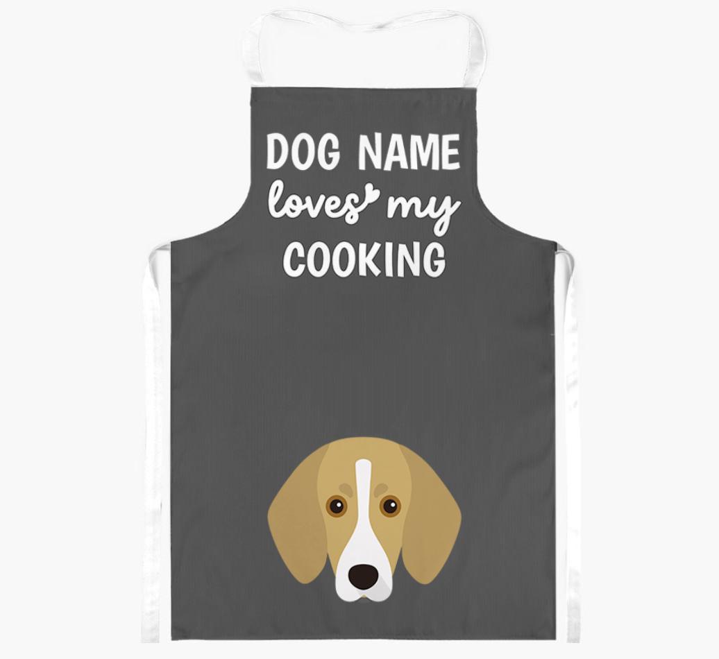 Loves My Cooking: Personalised {breedFullName} Apron