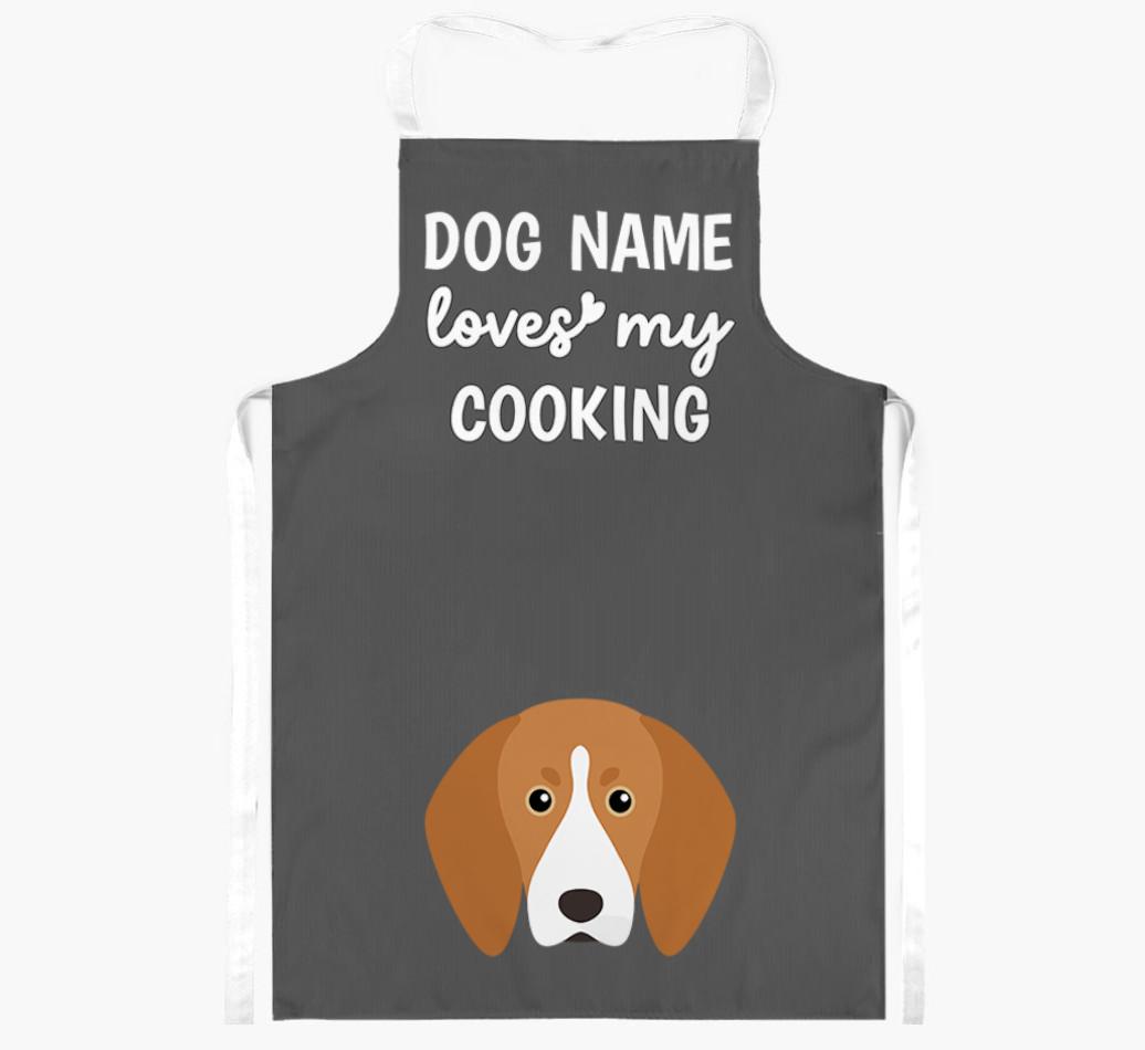 Loves My Cooking: Personalised {breedFullName} Apron