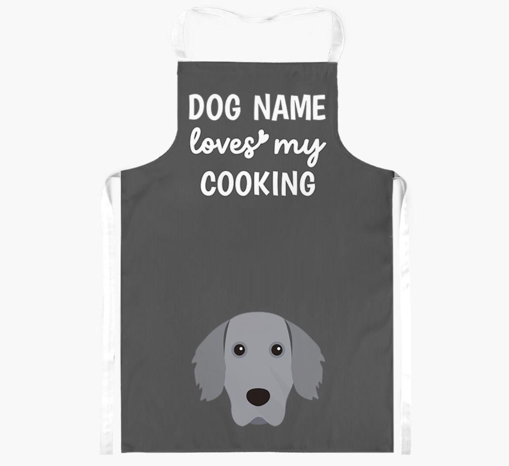 Loves My Cooking: Personalised {breedFullName} Apron