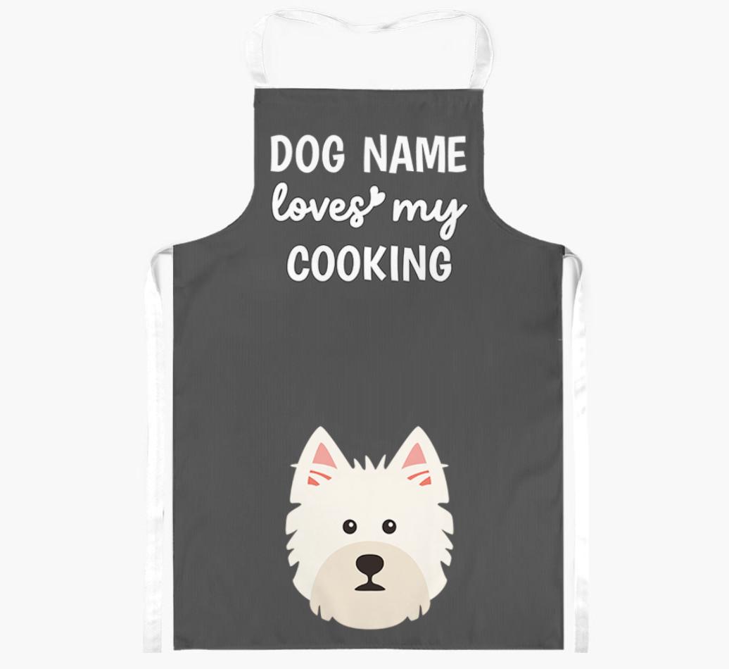 Loves My Cooking: Personalised {breedFullName} Apron