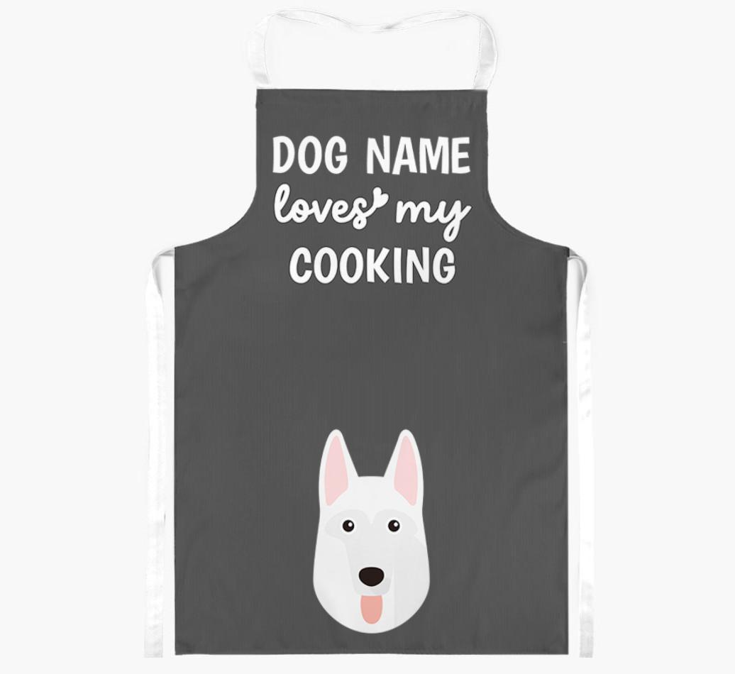 Loves My Cooking: Personalised {breedFullName} Apron