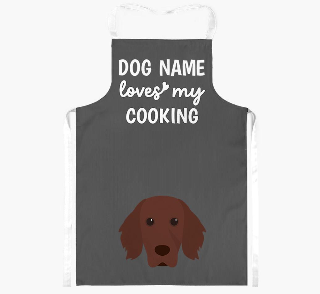 Loves My Cooking: Personalised {breedFullName} Apron