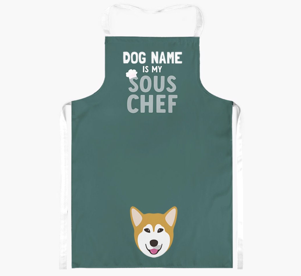 My Sous Chef: Personalised {breedFullName} Apron