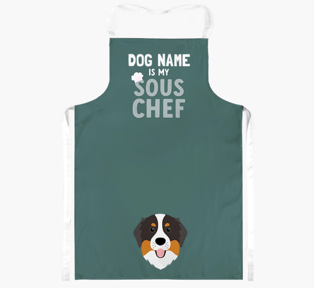 My Sous Chef: Personalised {breedFullName} Apron