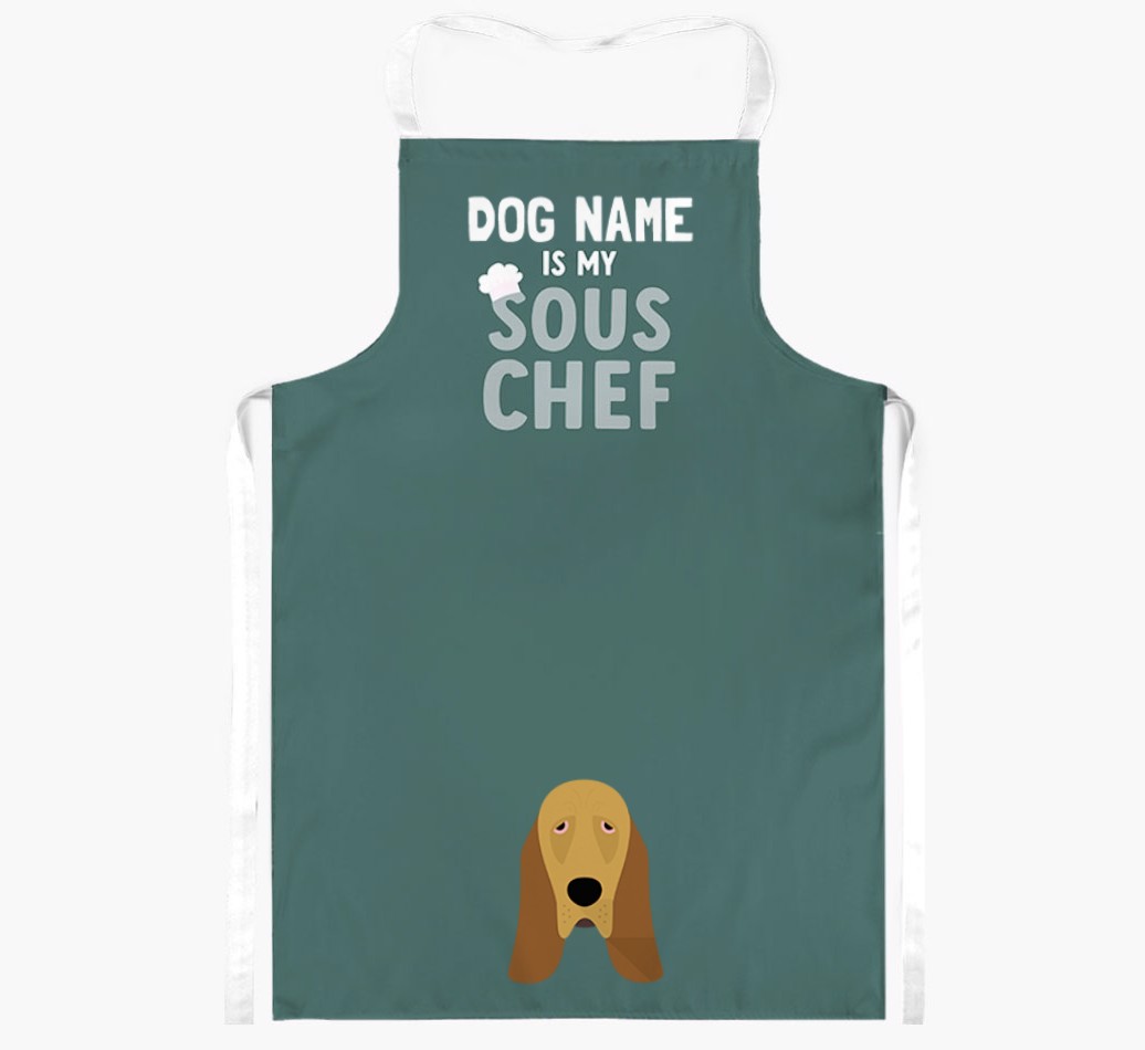 My Sous Chef: Personalized {breedFullName} Apron