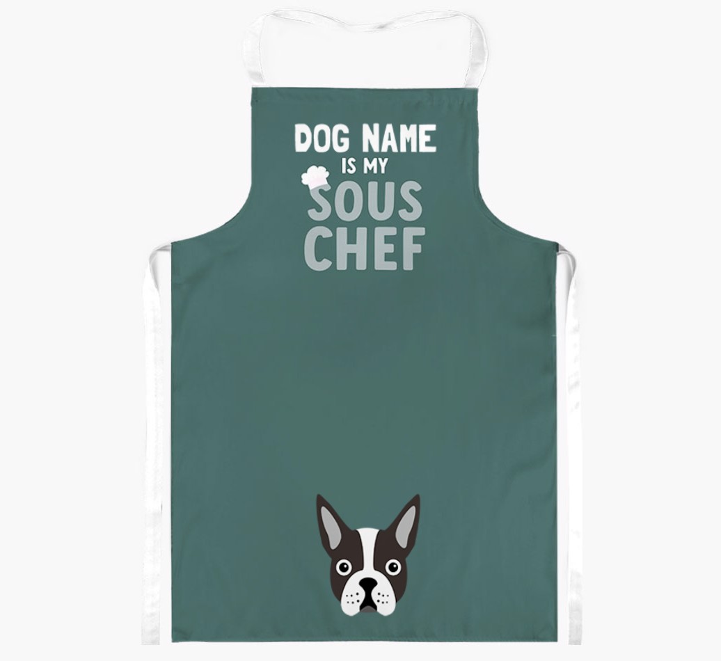 My Sous Chef: Personalised {breedFullName} Apron