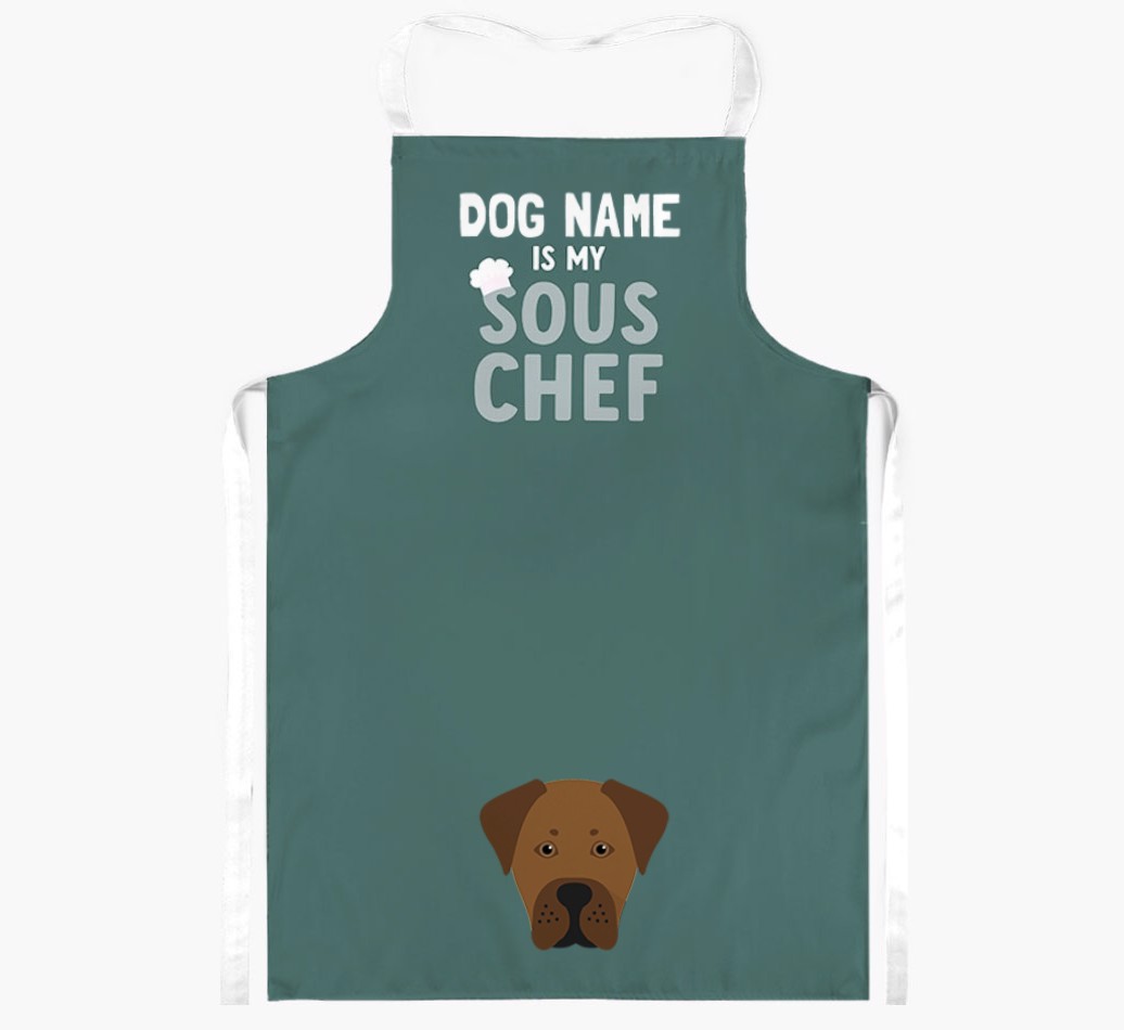 My Sous Chef: Personalised {breedFullName} Apron