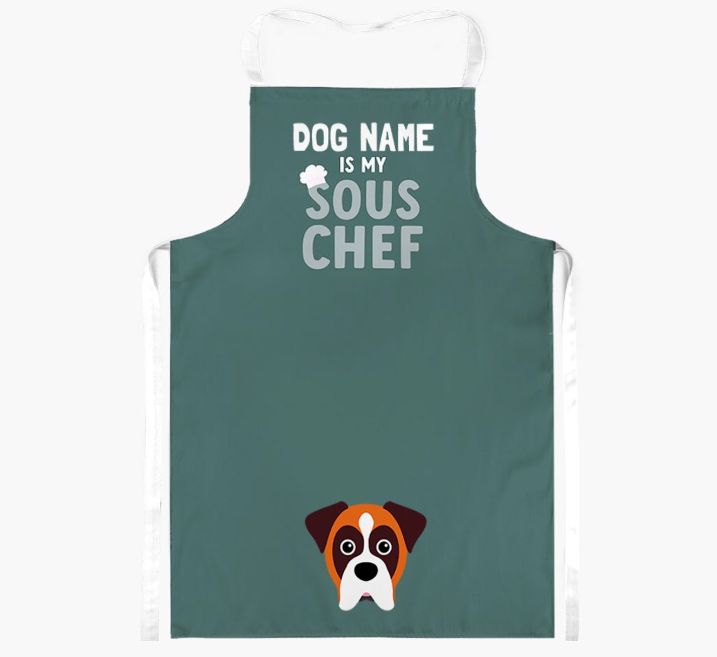 My Sous Chef: Personalised {breedFullName} Apron