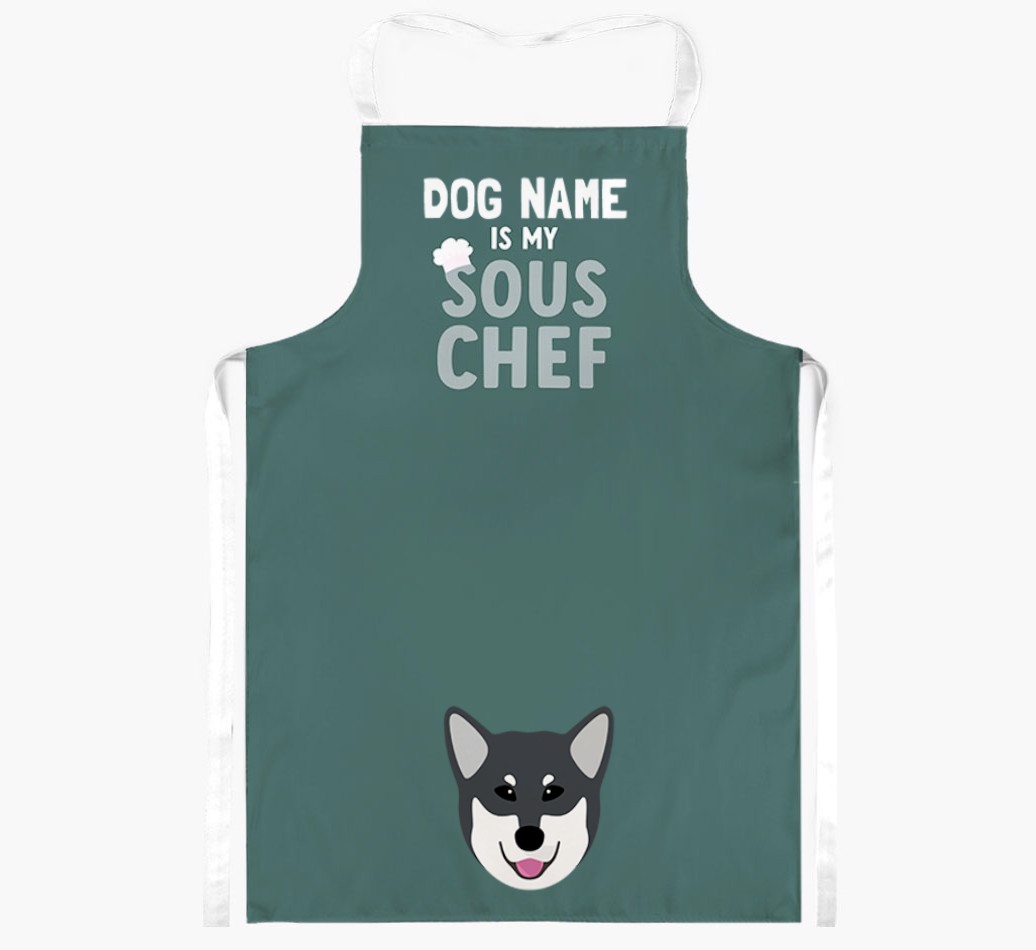 My Sous Chef: Personalised {breedFullName} Apron