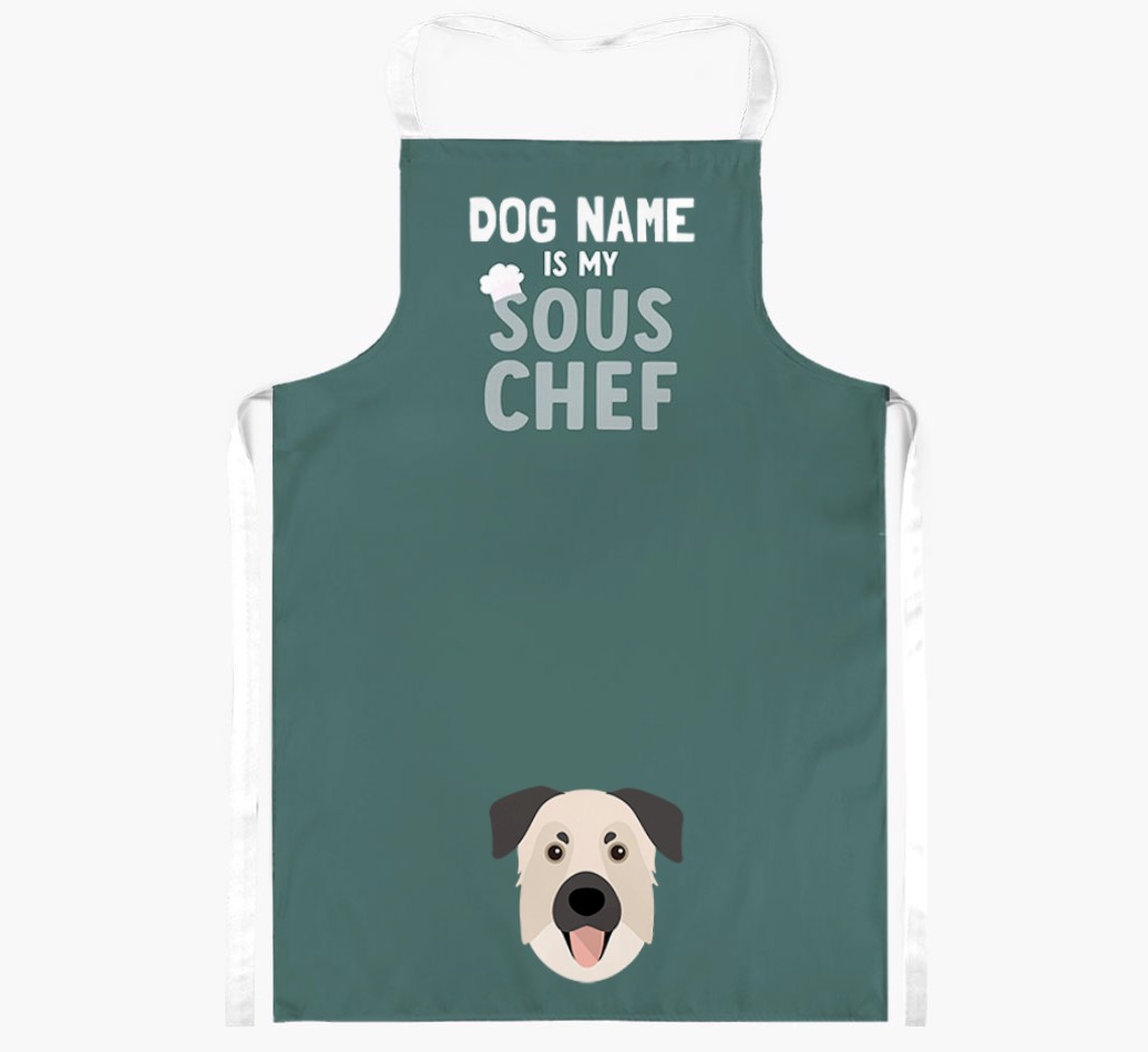 My Sous Chef: Personalised {breedFullName} Apron