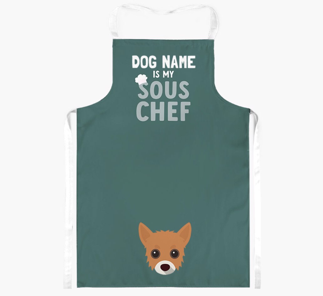 My Sous Chef: Personalised {breedFullName} Apron