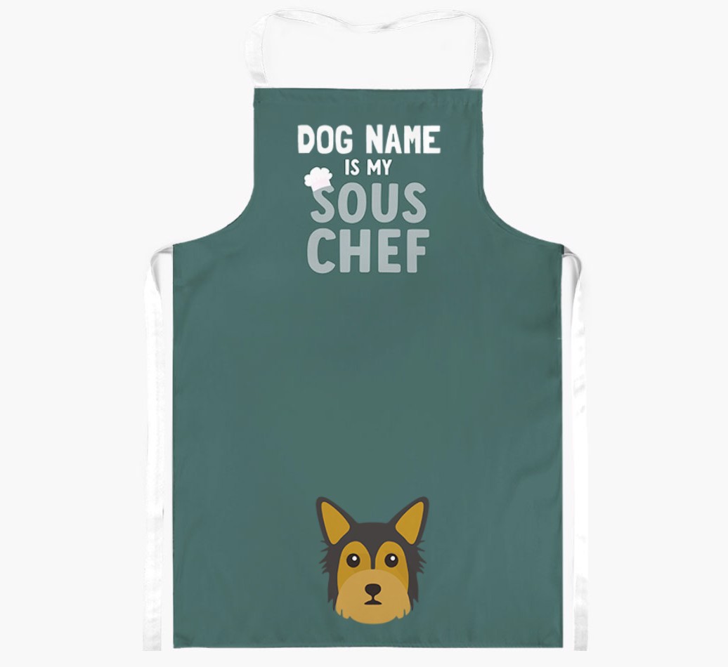 My Sous Chef: Personalized {breedFullName} Apron